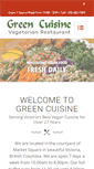 Mobile Screenshot of greencuisine.com